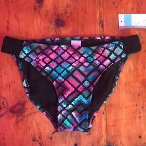 Brand New Multi-Colored Bikini Bottom SIZE SMALL